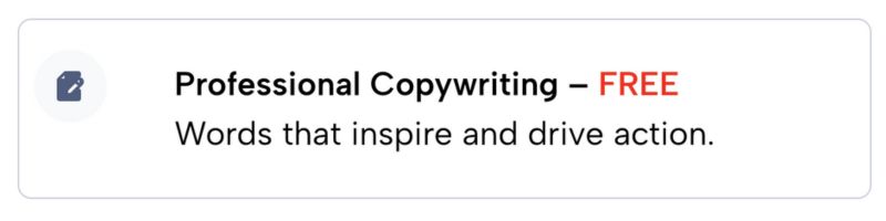 Professional Copywriting